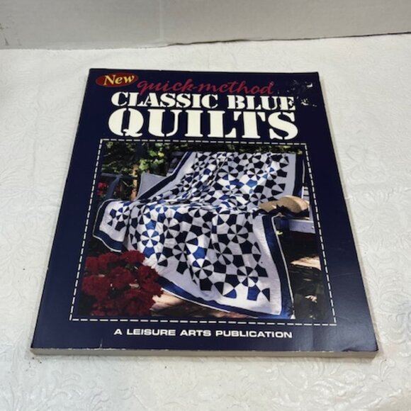 Quick-method Classic Blue Quilts Soft Cover 1997 - Picture 2 of 11